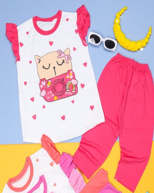  بلوز و ساپورت دخترانه کد 6005 