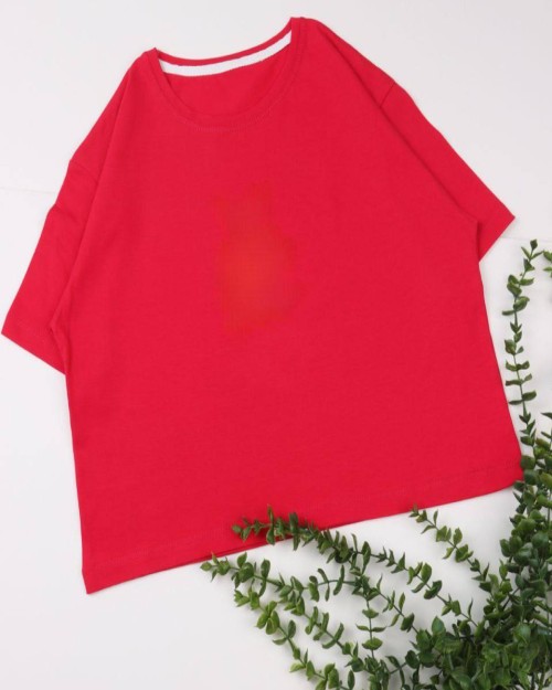  کراپ نیم تنه ساده 