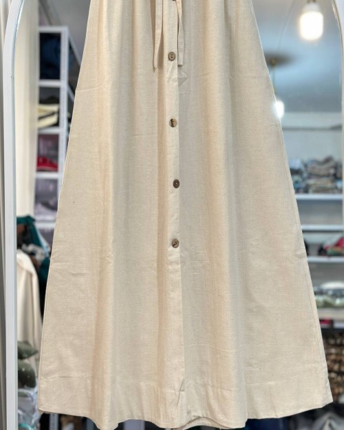  دامن لینن شسته شده 