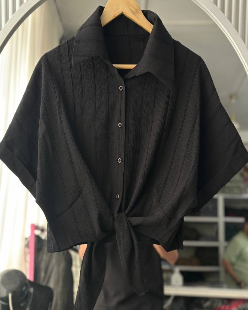  شومیز جلو گره ساده مشخصات