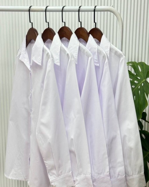  شومیز ساده سفید مشخصات