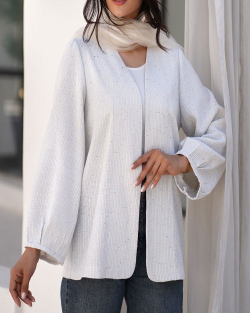  کت پولک دوزی یقه هفت مشخصات