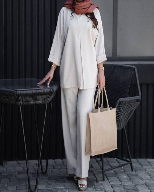  شومیز و شلوار مدل تهمینه 