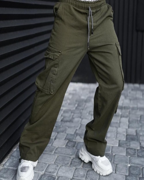  شلوار بگ 6 جیب کتان کجراه مشخصات