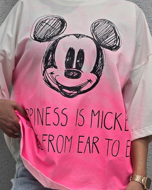  تیشرت باکسی میکی موس 