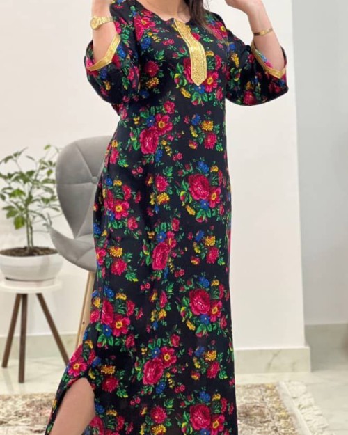  ساحلی گلدار طلا کوب مشخصات