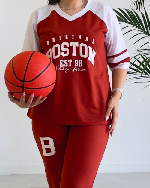  ست تیشرت و شلوار کد 10827 