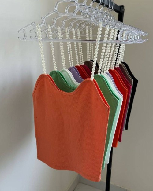  تاپ کبریتی بند مرواریدی 