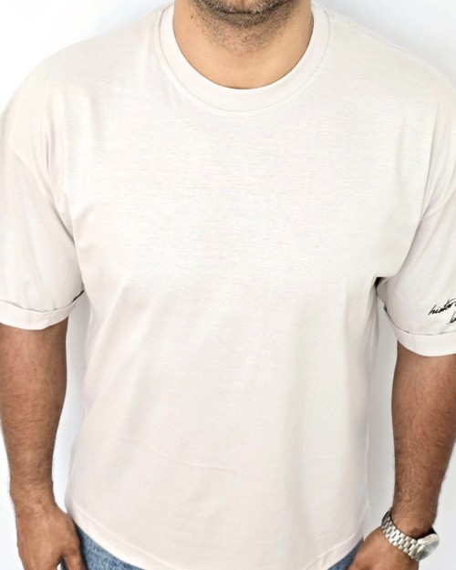  تیشرت پنبه درجه یک قواره باکسی آستین پاکتی مشخصات