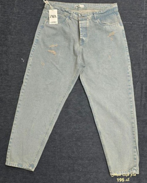  شلوار مام فیت  پارچه سبلان درجه 1 