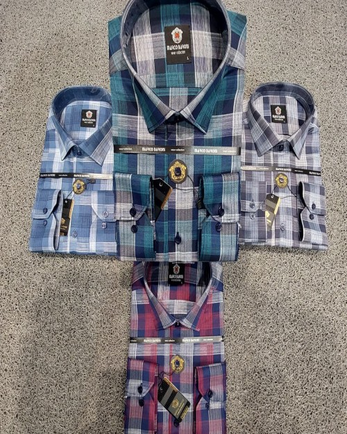  پیراهن آستین بلند مردانه کد 872 