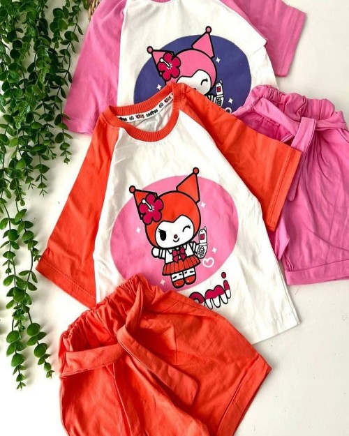  ست دخترانه بلوز و شلوار کرومی 