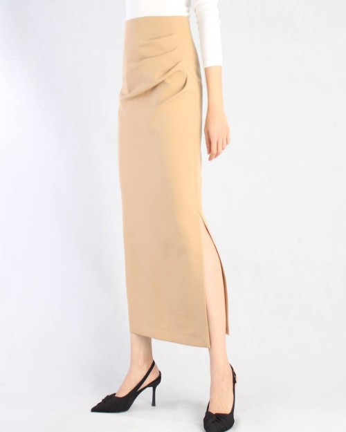  دامن راسته چاکدار کد 411 