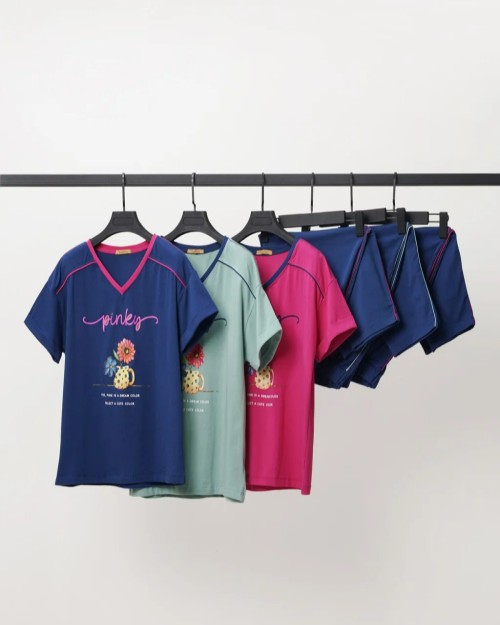  تیشرت و شلوارخانگی زنانه و دخترانه كد 359 